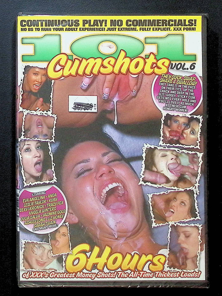 101 Cumshots Vol. 6 Leisure Time DVD 2011 Eva Angelina Leslie Taylor 020525DMDVD