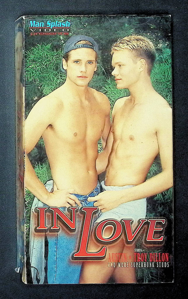 In Love Man Splash Video Gay VHS 1997 Austin Troy Dillon 112924DMVHS3