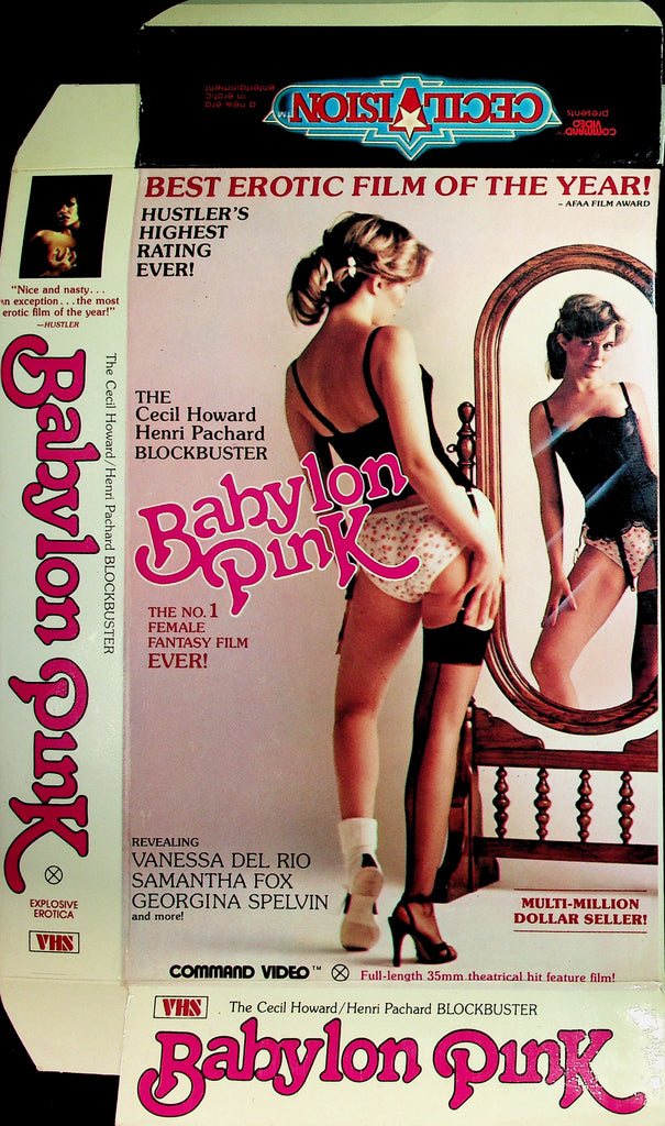 Babylon Pink with Vanessa Del Rio Samantha Fox Georgina Spelvin Adult VHS Command Video 061026NAVHS5-4