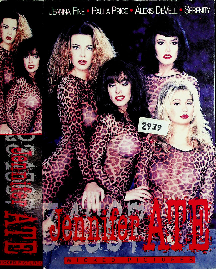 Jennifer Ate with Jeanna Fine Paula Price Alexis DeVell Adult VHS Wicked 061026NAVHS5-10