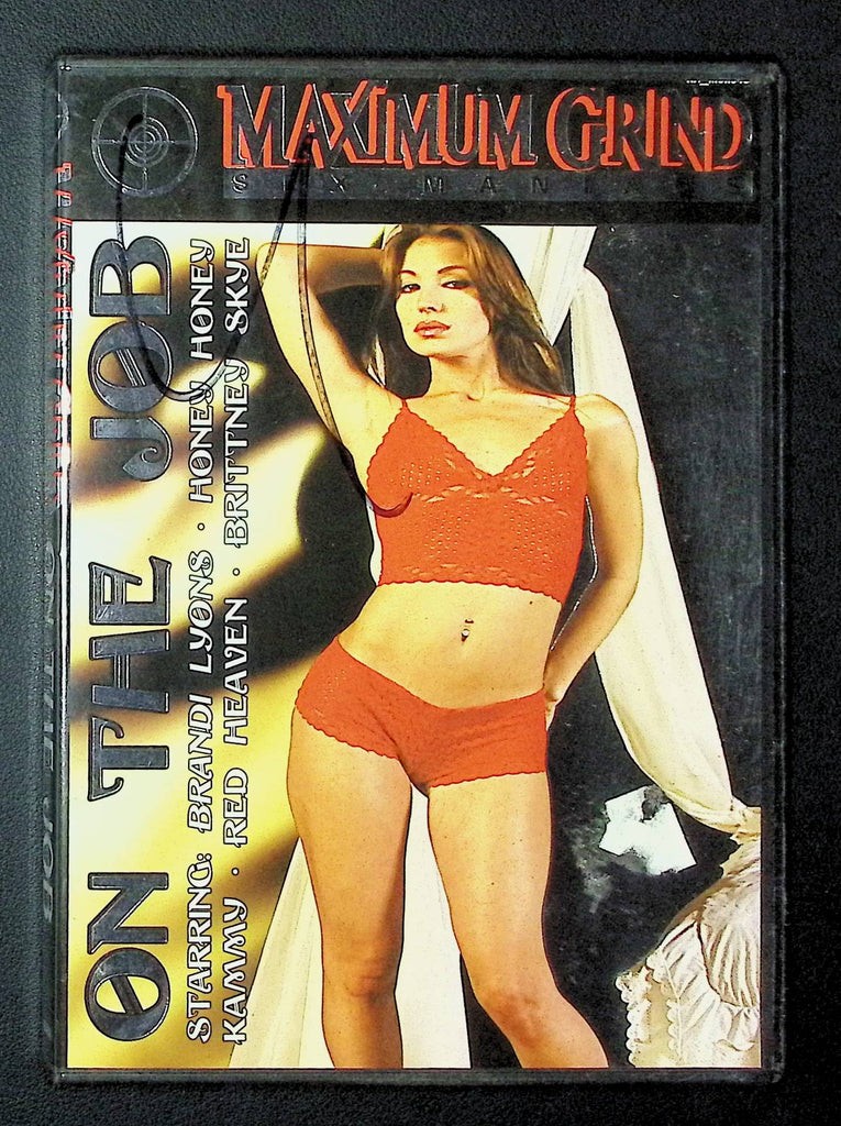 On The Job Maximum Grind DVD Brandi Lyons Honey Honey 062525DMDVD