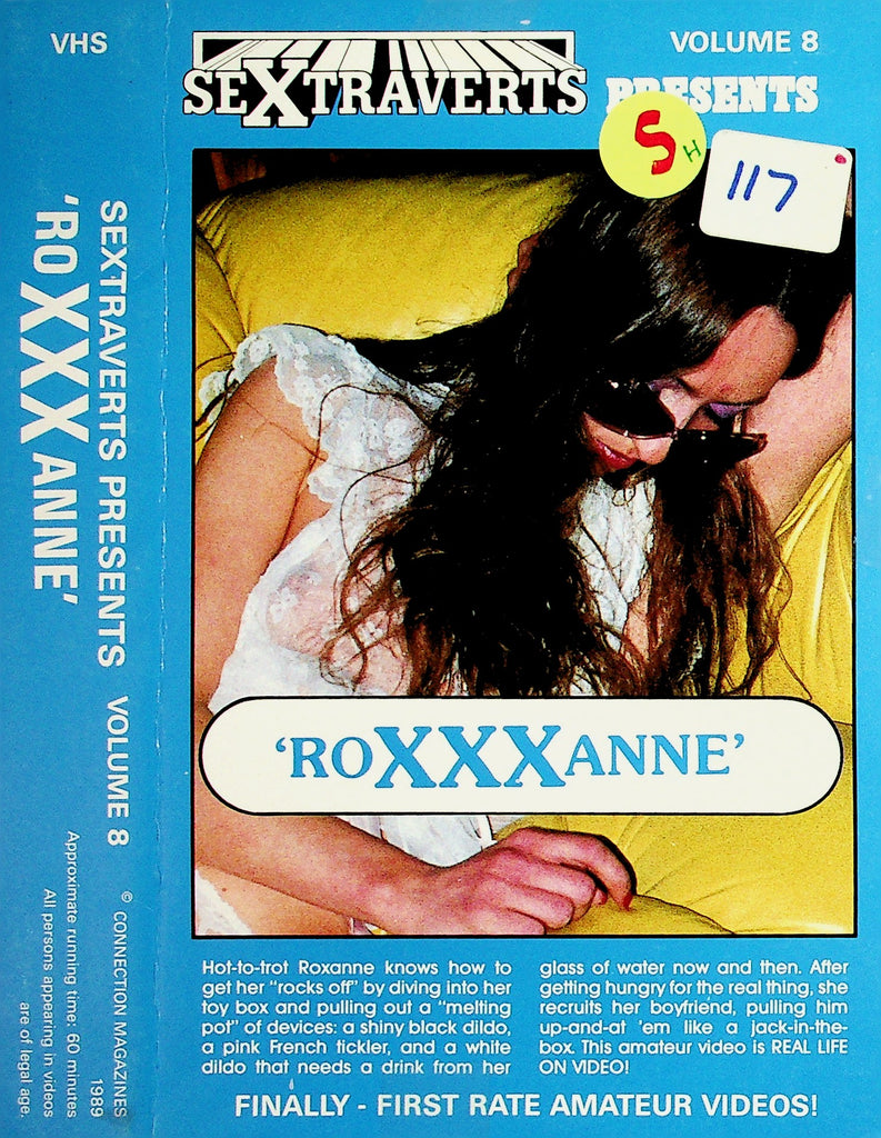 Sextraverts Presents Volume 8 RoXXXanne Adult VHS Connection Magazines 051326NAVHS2-19