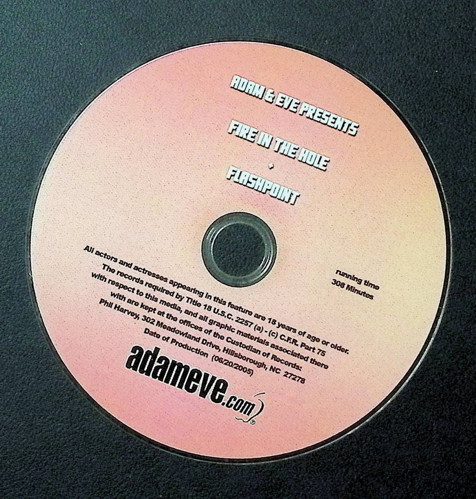 Fire In The Hole/ Flashpoint Adam & Eve DVD 2005 021825DMDVD-A53