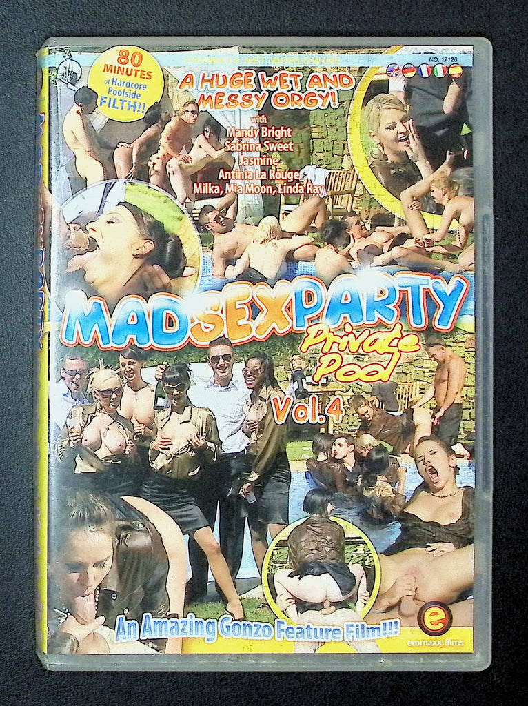 Mad Sex Party Private Pool Vol. 4 Euromaxx DVD 2008 Mandy Bright Sabrina Sweet 062525DMDVD