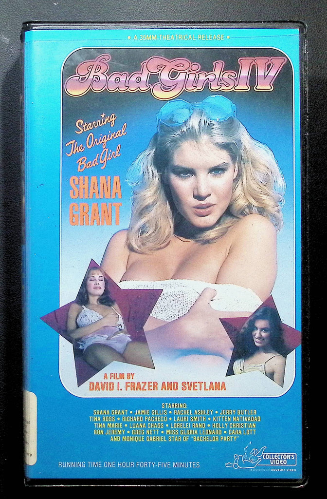 Bad Girls IV Collectors Video VHS 1986 Shana Grant Kitten Natividad 060325DMVHS