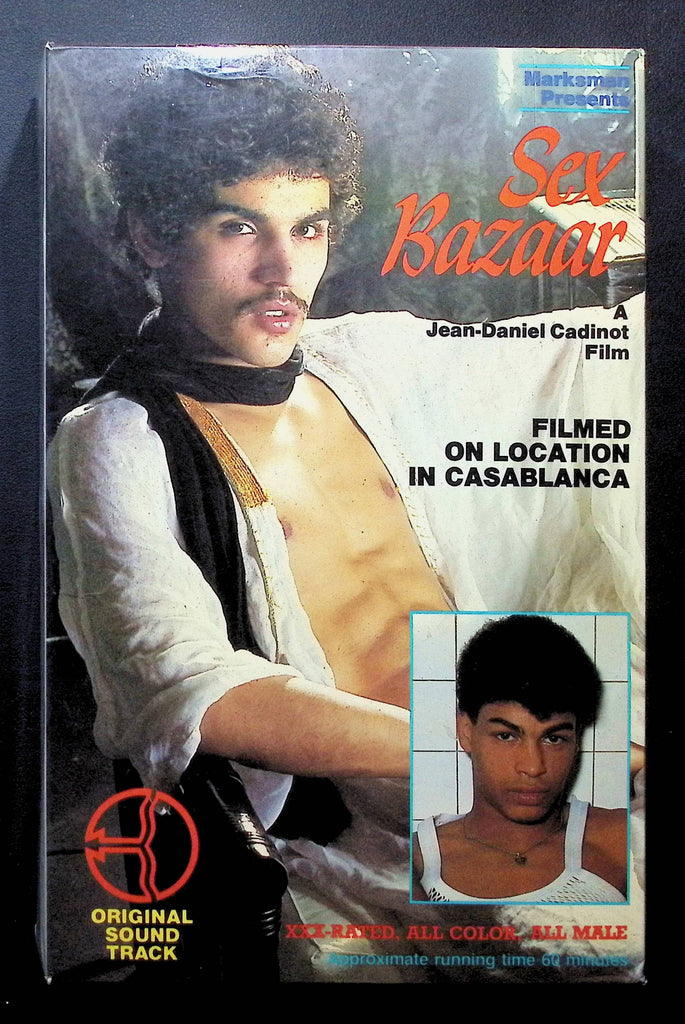 Sex Bazaar Marksman Productions Gay VHS Jean-Daniel Cadinot 112924DMVHS3