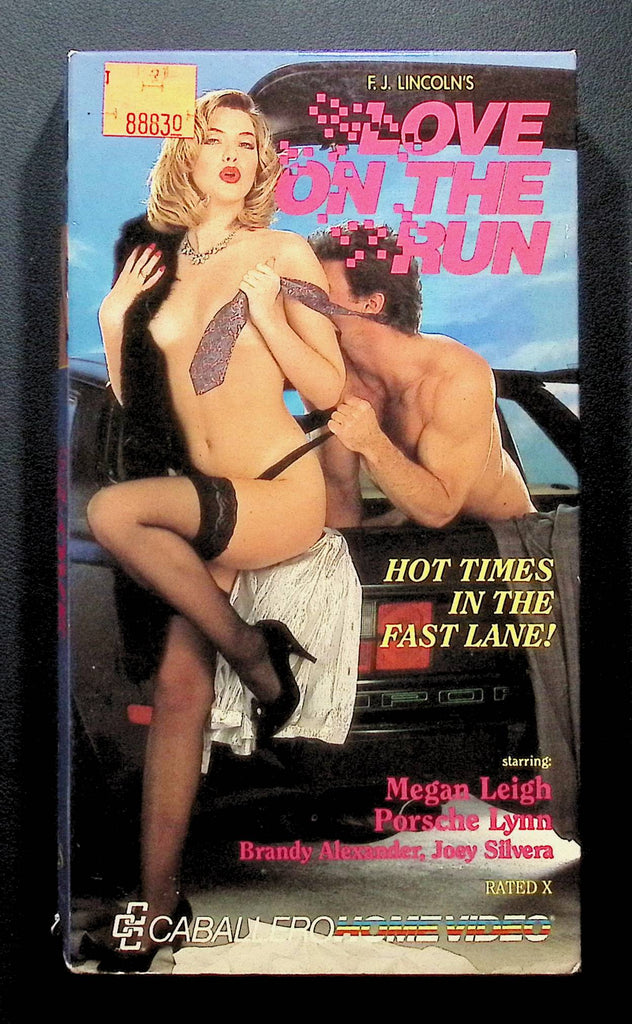 Love On The Run Caballero VHS 1991 Megan Leigh Joey Silvera 121824DMVHS