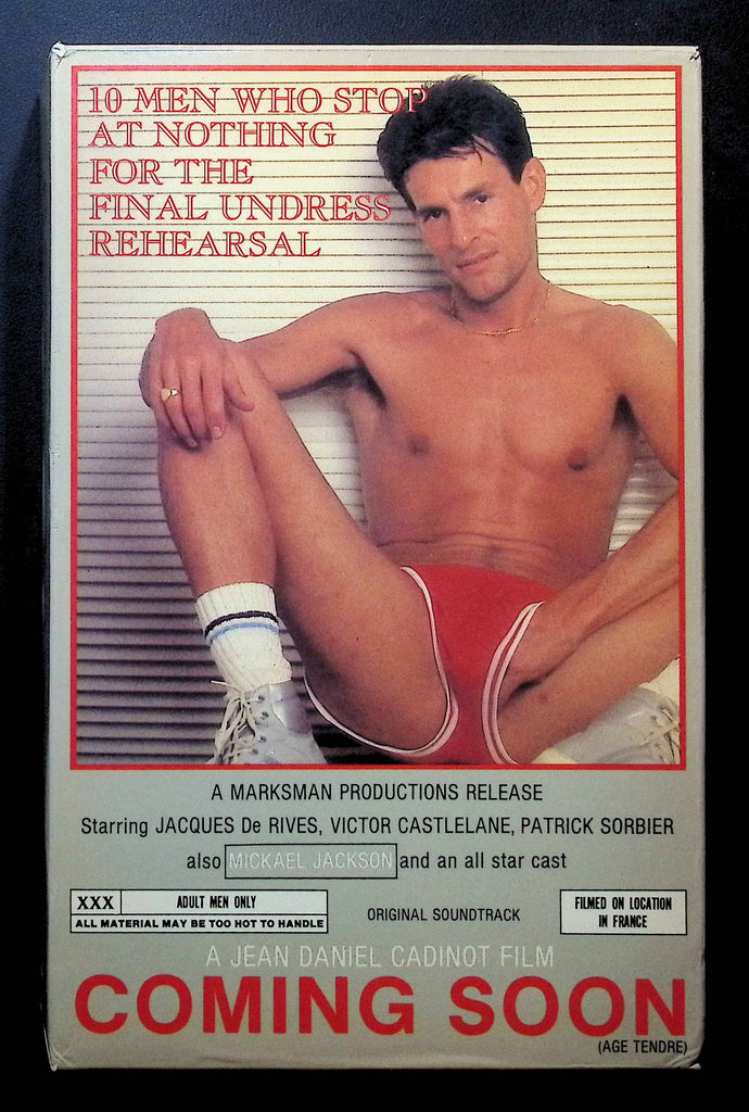 Coming Soon Marksman Productions Gay VHS Jacques De Rives Victor Castlelane 112924DMVHS3