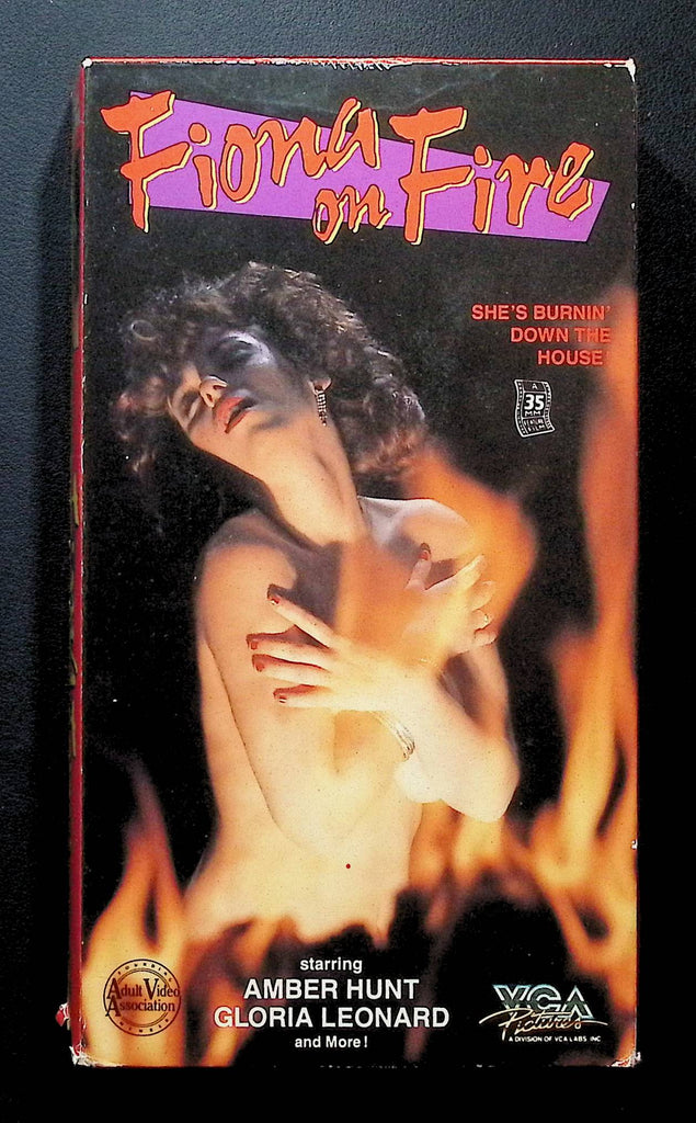 Fiona On Fire VCA VHS 1990 Amber Hunt Gloria Leonard 121824DMVHS