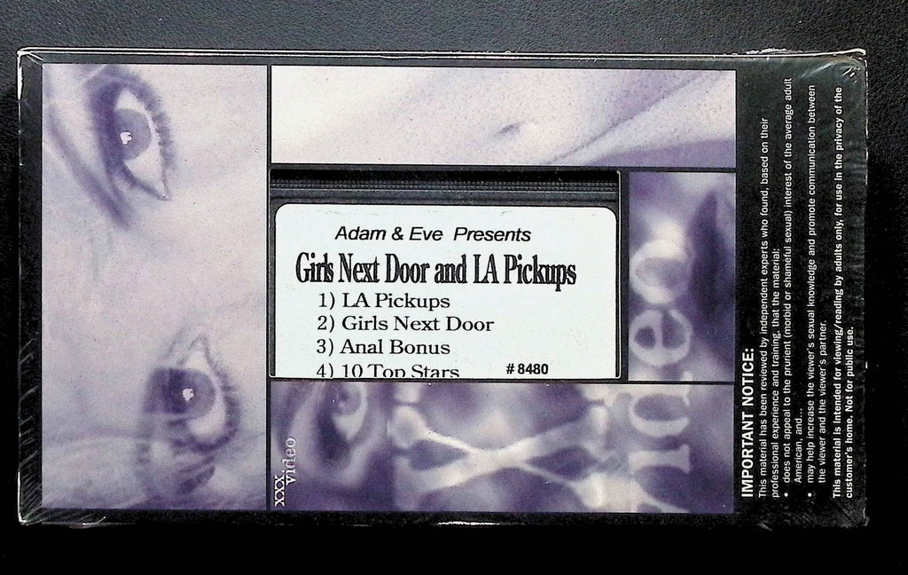 Girls Next Door And LA Pickups Adam & Eve Video VHS 121724DMT2