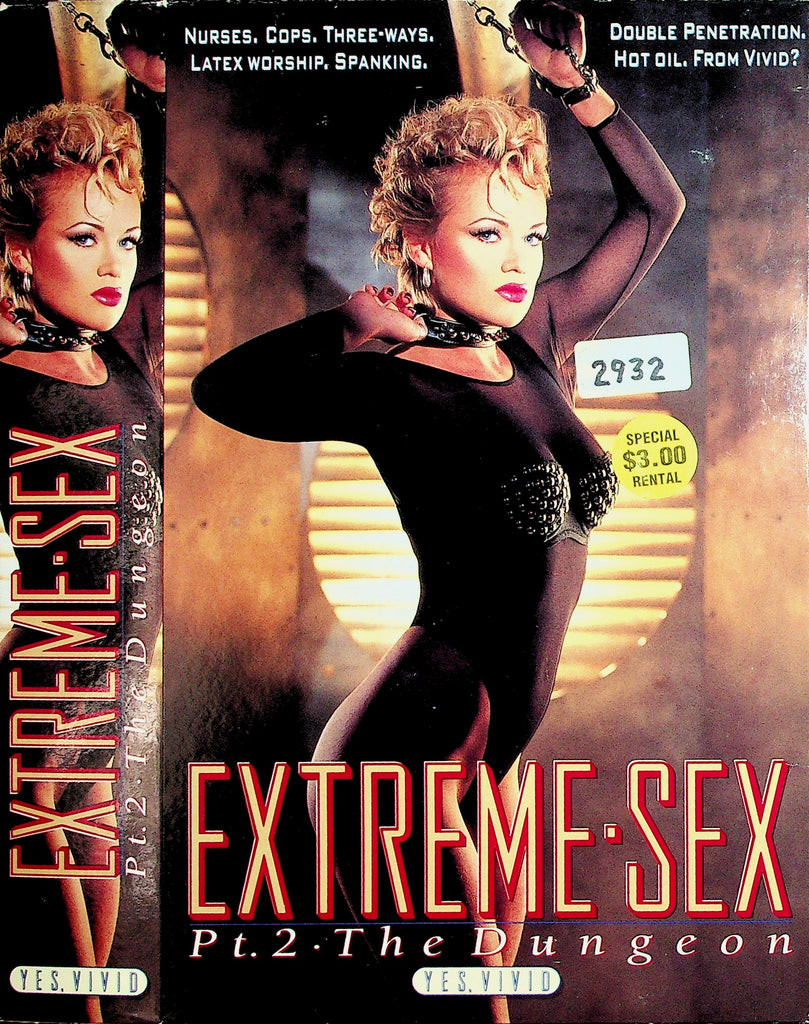 Extreme Sex Pt. 2 The Dungeon with Norma Jeane Debi Diamond Sara Jane Hamilton Adult VHS Vivid 060826NAVHS2-22