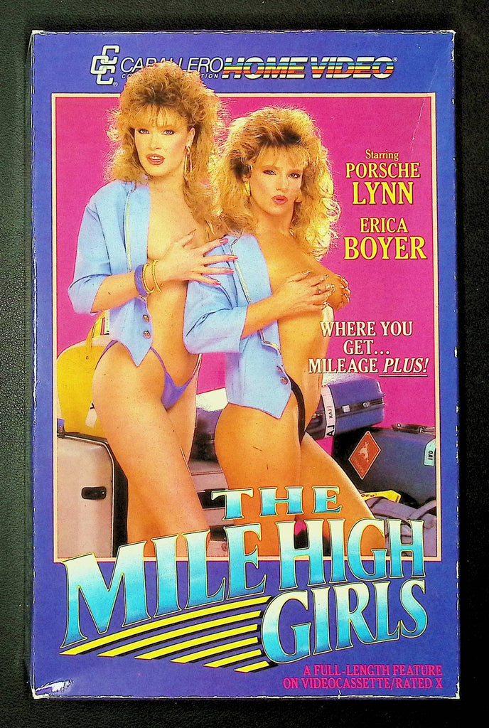 The Mile High Girls Caballero VHS 1987 Porsche Lynn Erica Boyer 060325DMVHS