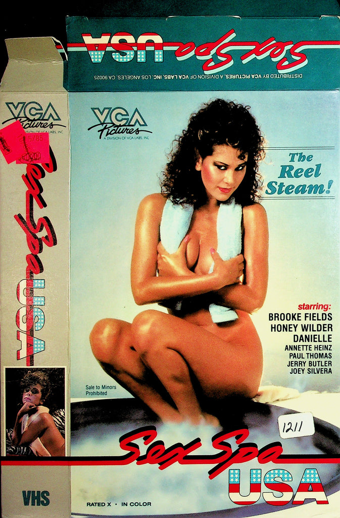 Sex Spa USA Brooke Fields Honey Wilder Danielle Adult VHS VCA 060826NAVHS3-3