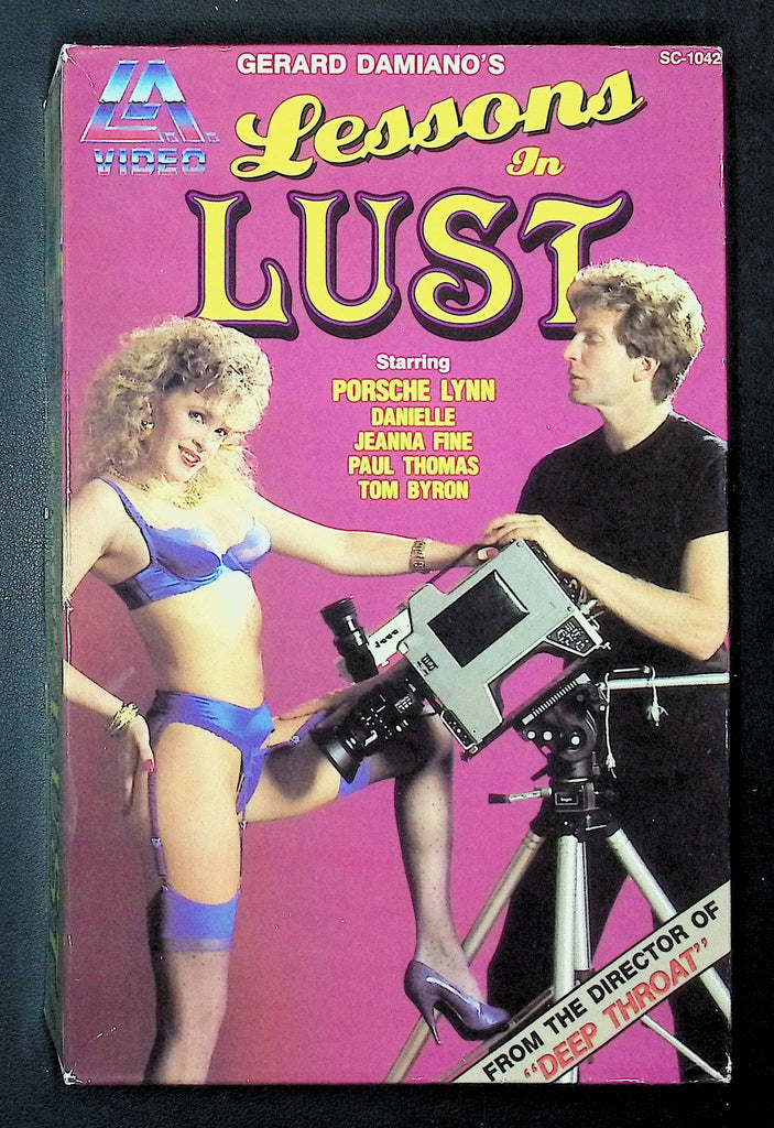 Lessons In Lust LA Video VHS 1995 Porsche Lynn Jeanna Fine 060325DMVHS2