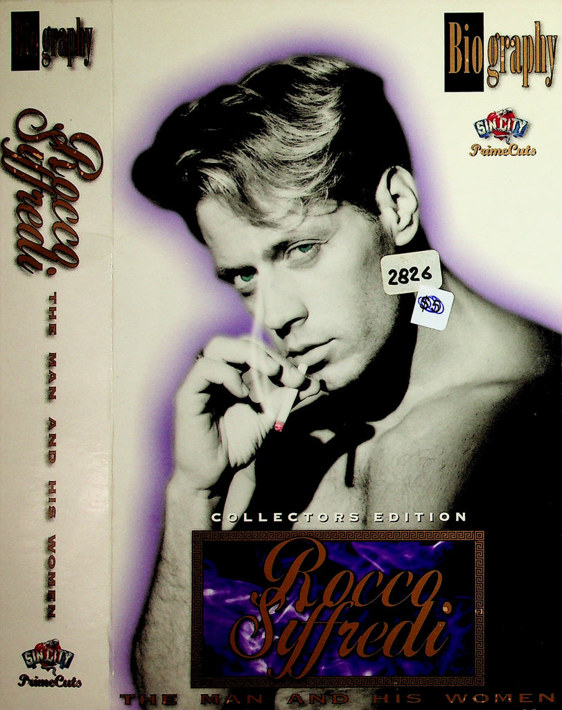Rocco Siffredi Biography Collectors Edition Adult VHS Sin City 060826NAVHS3-6