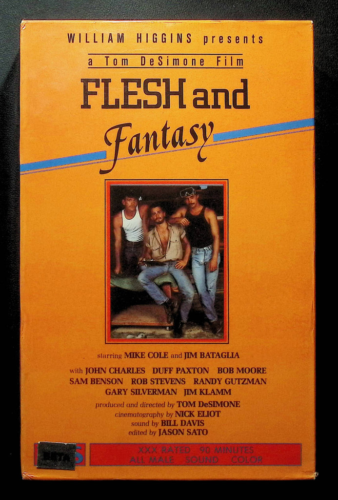 Flesh And Fantasy Laguna Pacific Gay BETA 1980 Mike Cole Jim Bataglia 120224DMVHS