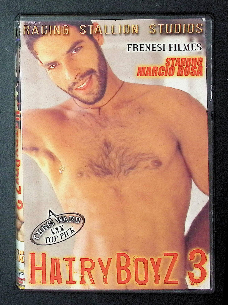 Hairy Boyz 3 Raging Stallion Studios Gay DVD 2005 Marcio Rosa 012725DMDVD