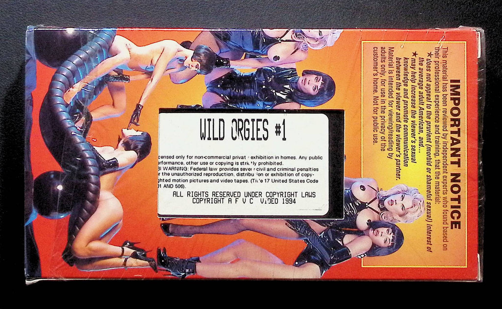 Wild Orgies #1 VHS 1994 121824DMVHS