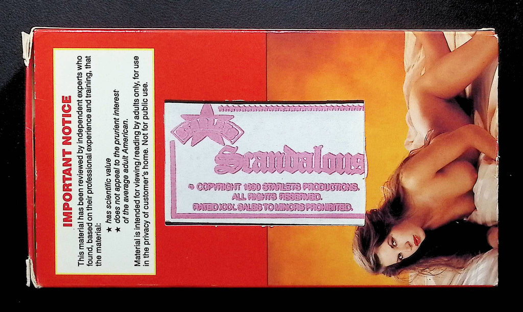 Scandalous Starlets Productions VHS 1990 121824DMVHS