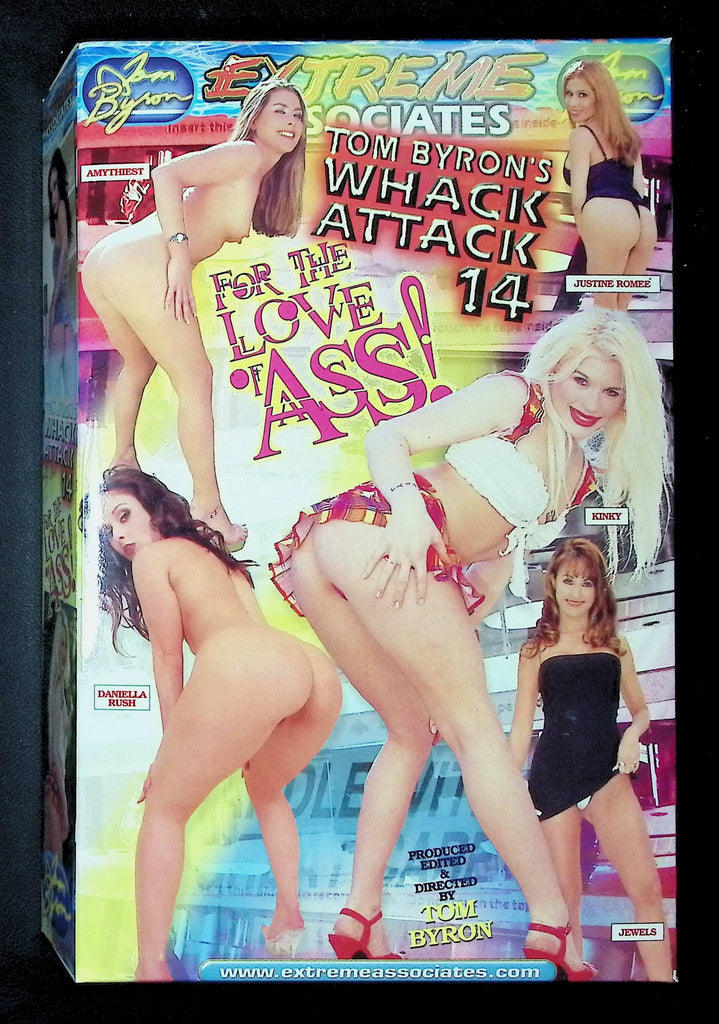 For The Love Of Ass! Extreme Associates VHS 2002 Justine Romee Daniella Rush 021925DMVHS