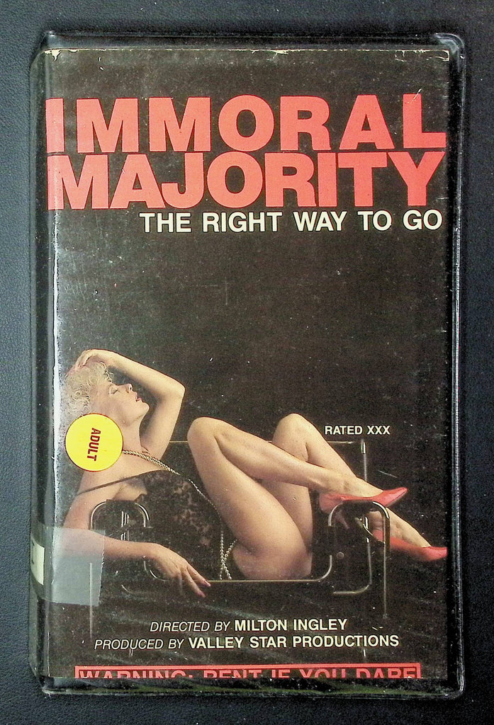 Immoral Majority VHS Candie Evans Buffy Davis 060325DMVHS3