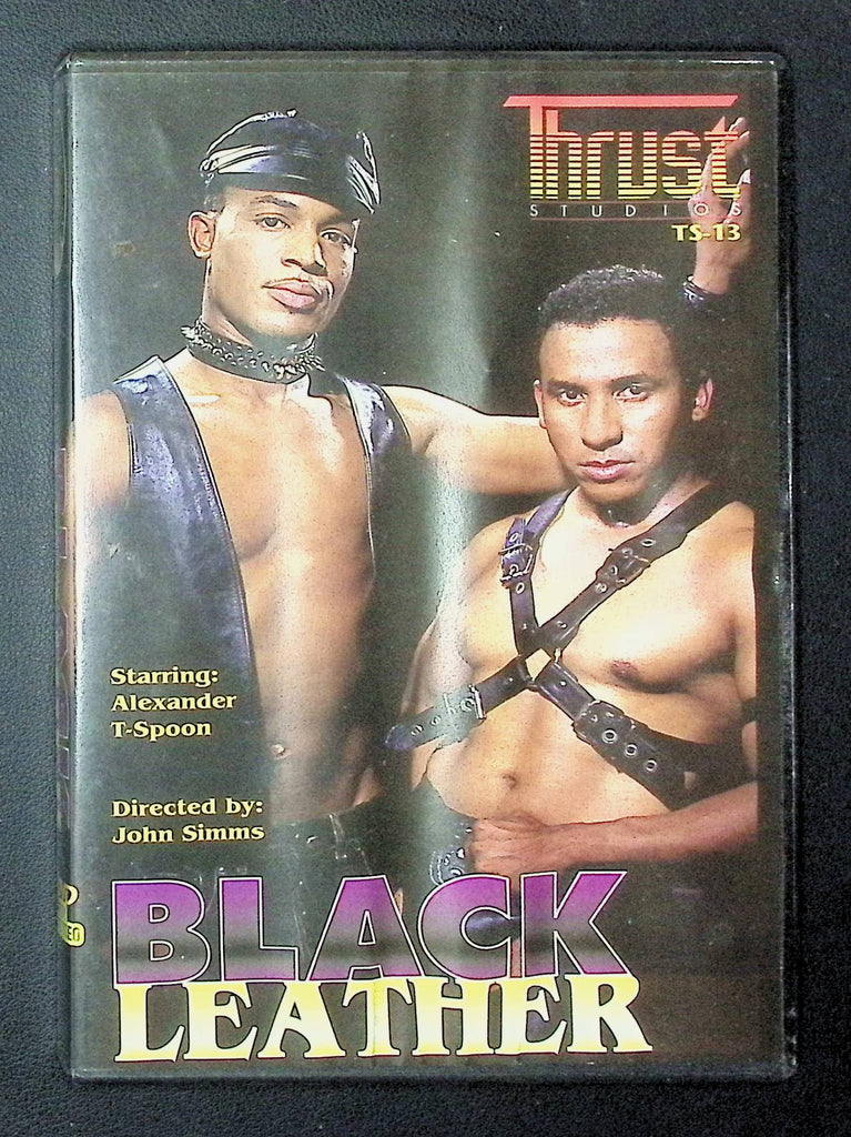 Black Leather Thrust Studios Gay DVD 2008 Alexander T-Spoon Gene Lamar 063025DMDVD