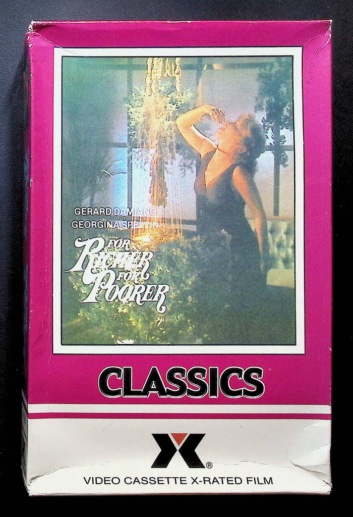 For Richer For Poorer VCX VHS 1979 Gerard Damiano Georgina Spelvin 060325DMVHS3