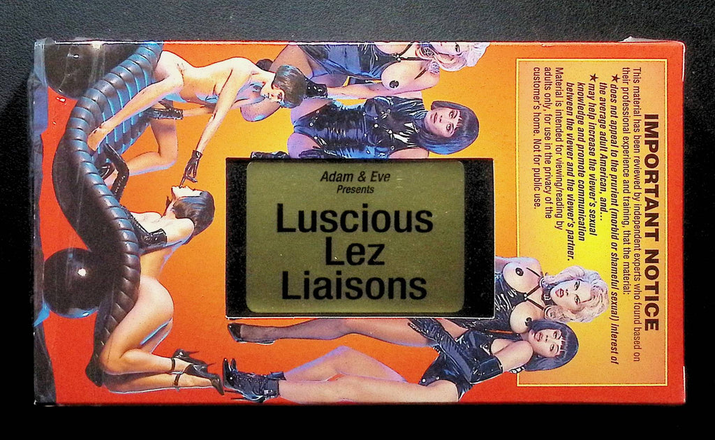 Luscious Lez Liaisons Adam & Eve Video VHS 121824DMVHS