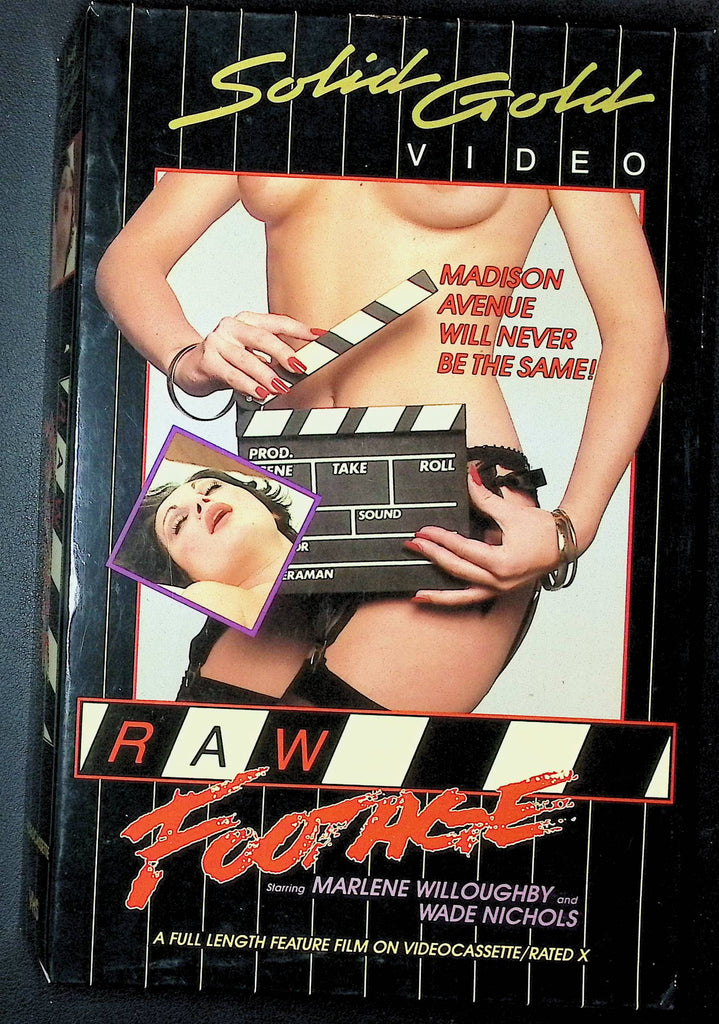 Raw Footage Solid Gold Video VHS Marlene Willoughby Lyna Manstone 060325DMVHS3