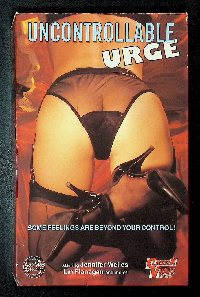 Uncontrollable Urge Classix Video VHS 1995 Jennifer Welles Lin Flanagan 060425DMVHS