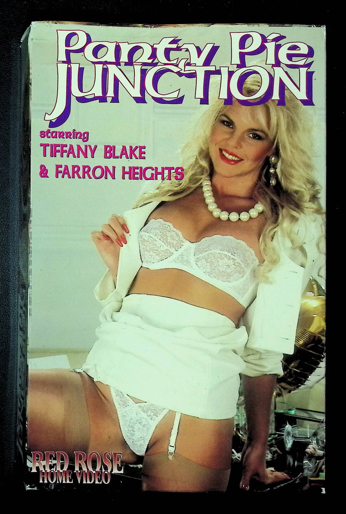 Panty Pie Junction Red Rose Home Video VHS 1995 Tiffany Blake Farron Heights 060425DMVHS