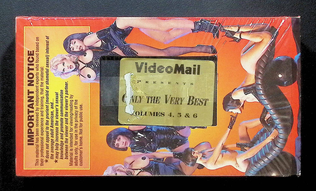 Only The Best Volumes 4, 5 &6 VideoMail VHS 121924DMT