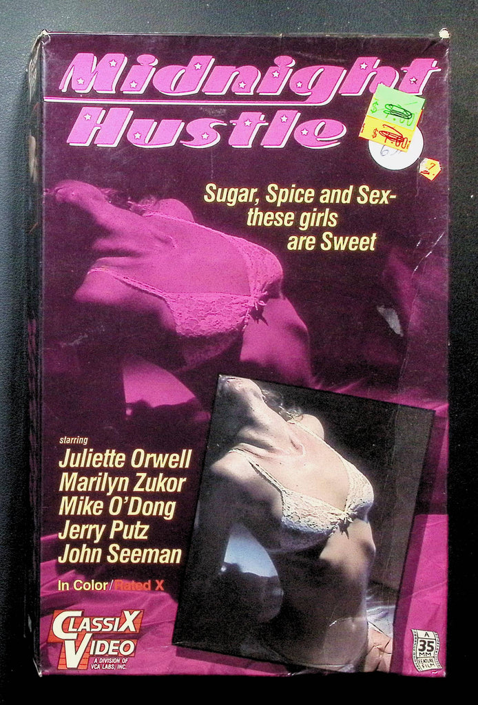 Midnight Hustle Classix Video VHS Juliette Orwell Marilyn Zukor 060425DMVHS
