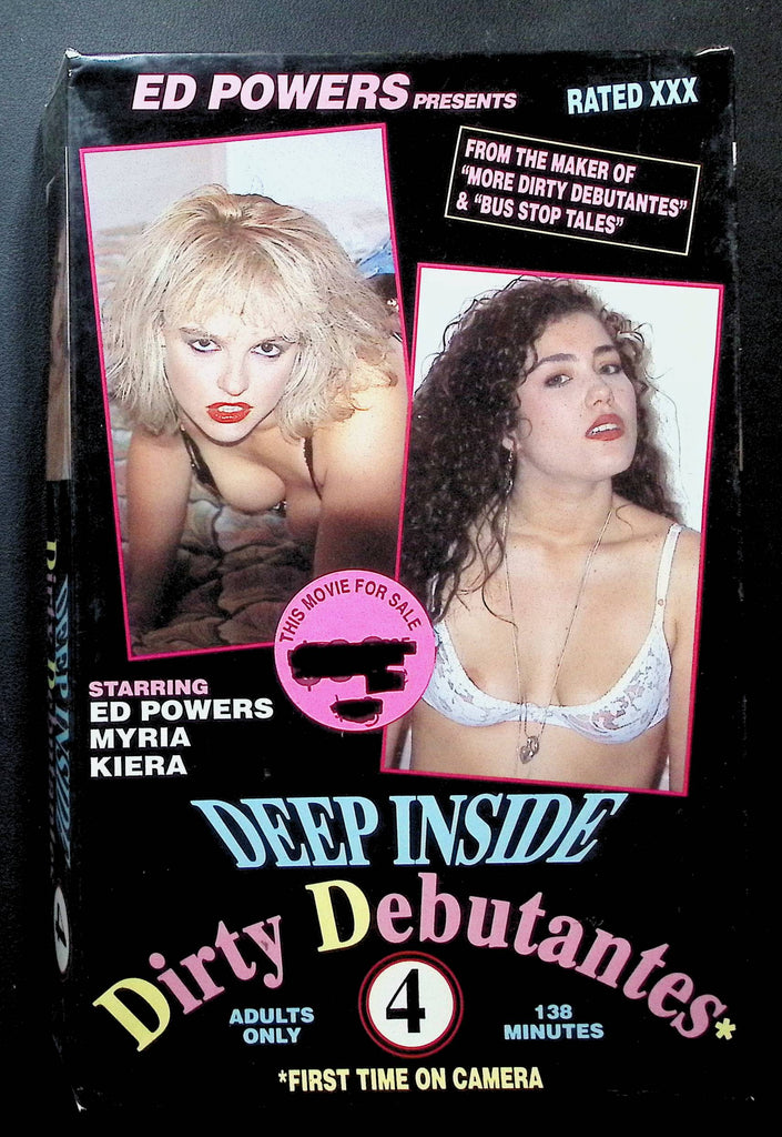 Deep Inside Dirty Debutantes 4 4-Play Video VHS Ed Powers Myria Kiera 033025DMVHS
