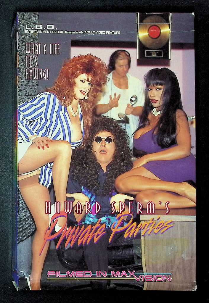 Howard Sperm's Private Parties LBO Entertainment VHS 1994 Maralyn Martyn Sally Layd 033025DMVHS