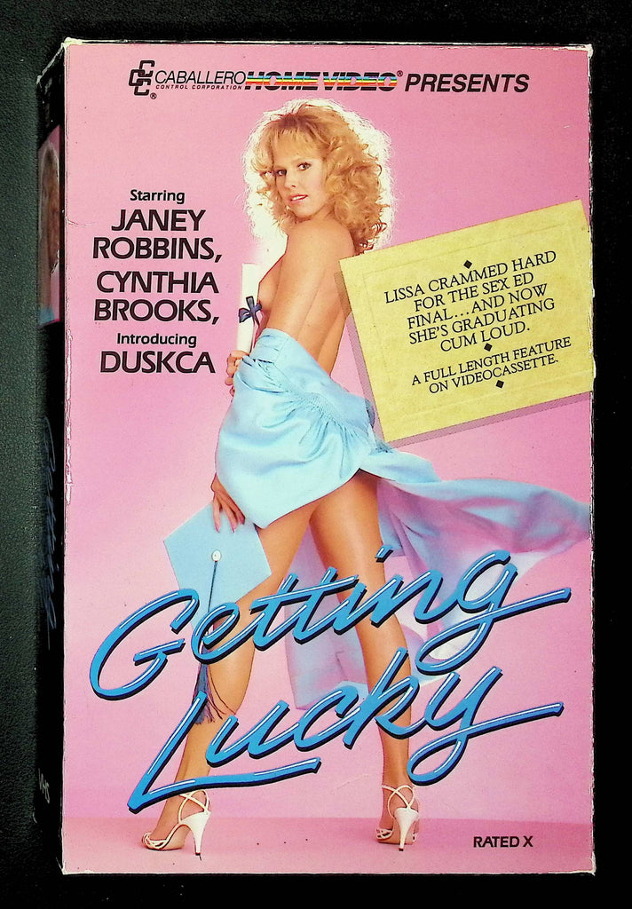 Getting Lucky Caballero VHS 1983 Janey Robbins Cynthia Brooks 060425DMVHS2
