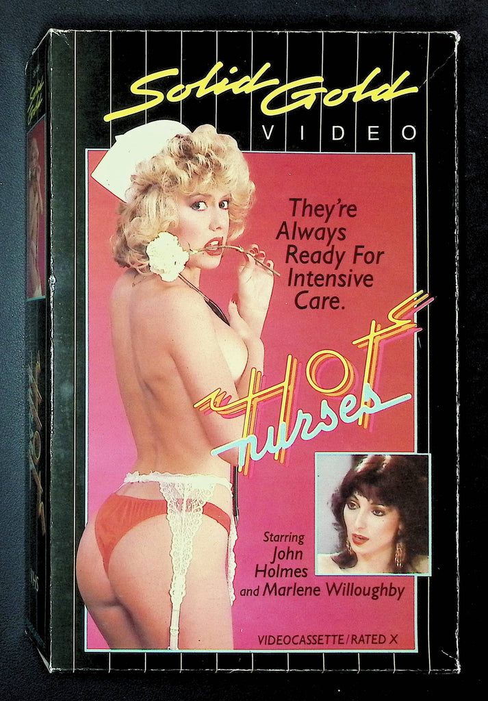Hot Nurses Solid Gold Video VHS 1977 John Holmes Marlene Willoughby 060425DMVHS2