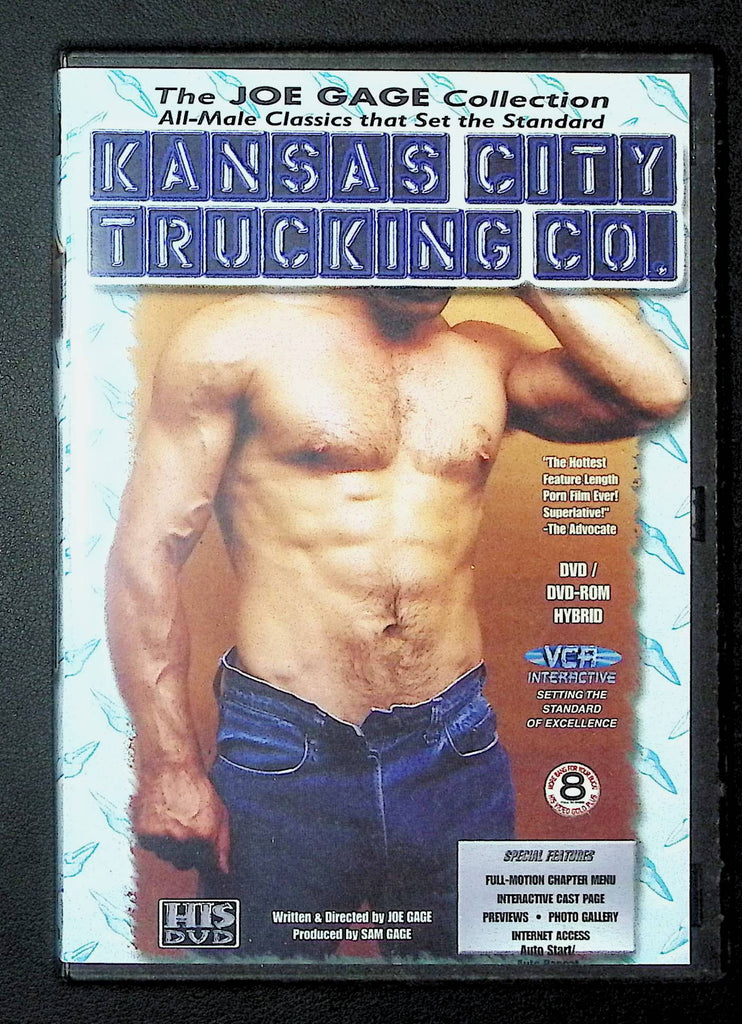 Kansas City Trucking Co VCA Pictures Gay DVD 1995 Richard Locke Jack Wrangler 021125DMDVD