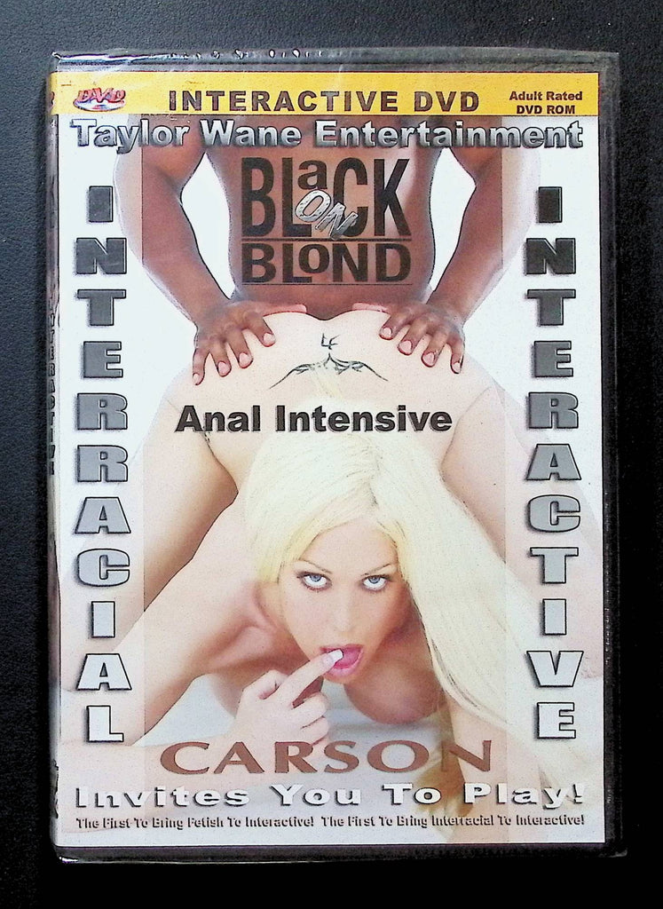 Black On Blond Taylor Wane Entertainment DVD 2005 Carson 021925DMVHS3