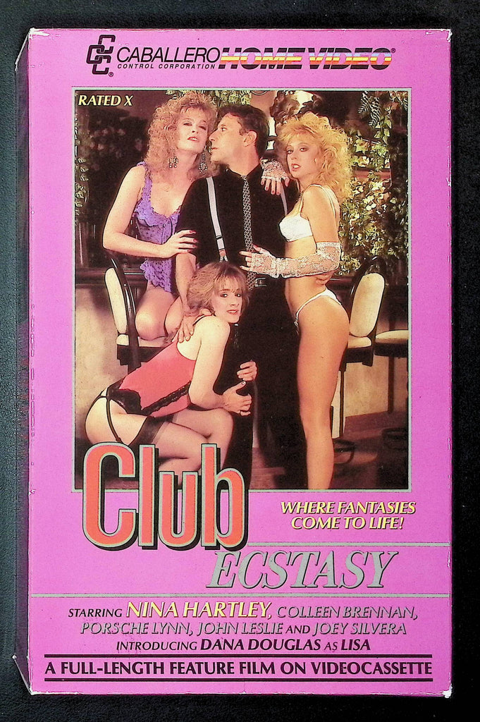 Club Ecstasy Caballero VHS 1995 Nina Hartley Porsche Lynn 060425DMVHS3