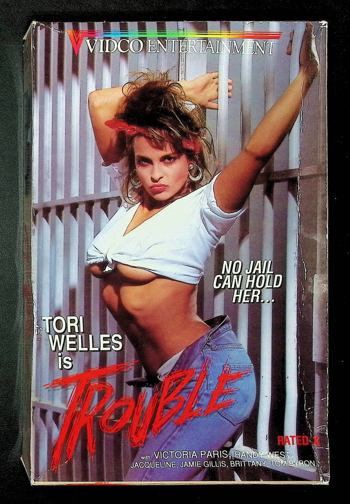 Trouble Vidco VHS Tori Welles Victoria Paris 033025DMVHS2