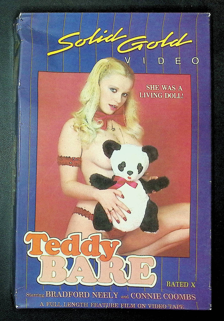 Teddy Bare Solid Gold Video VHS 1984 Bradford Neely Connie Coombs 060425DMVHS3