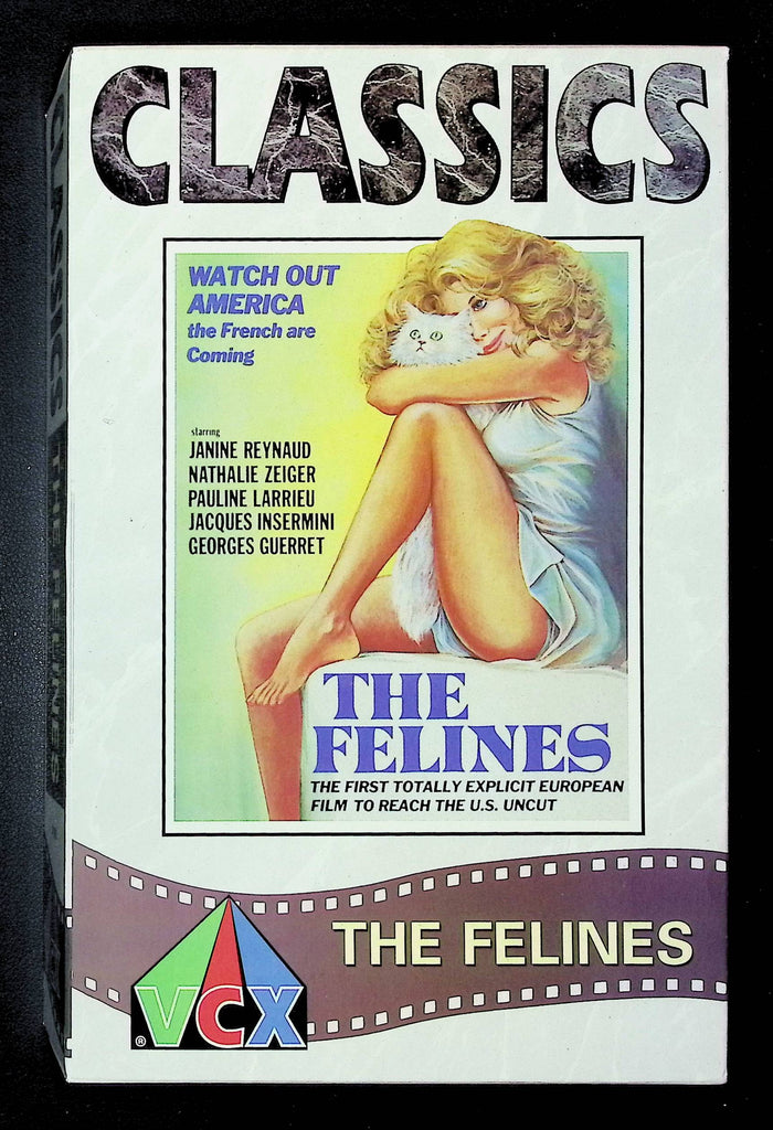 Classics The Felines VCX VHS 1995 Janine Reynaud Nathalie Zeiger 060425DMVHS3