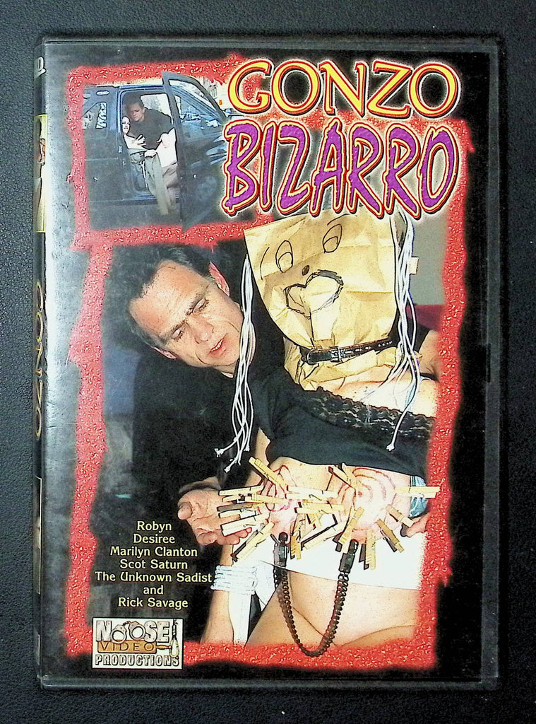 Gonzo Bizarro Noose Video DVD 2000 Robyn Marilyn Clanton 063025DMDVD