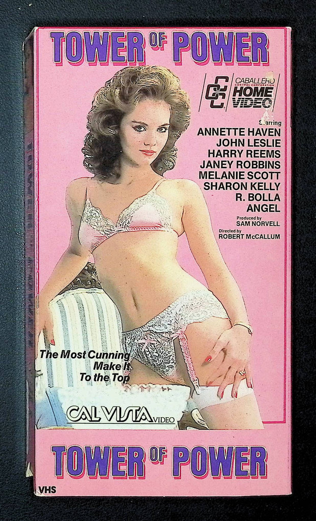 Tower Of Power Caballero VHS 1984 Annette Haven Janey Robbins 061325DMVHS2