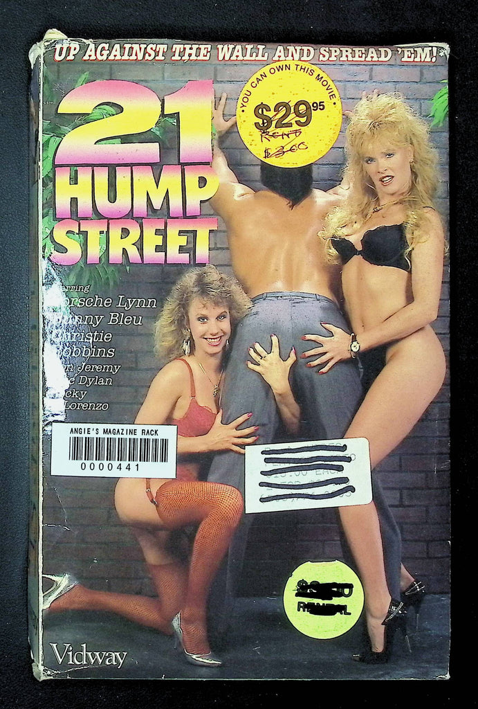 21 Hump Street Vidway VHS Porsche Lynn Bunny Bleu 033125DMVHS2