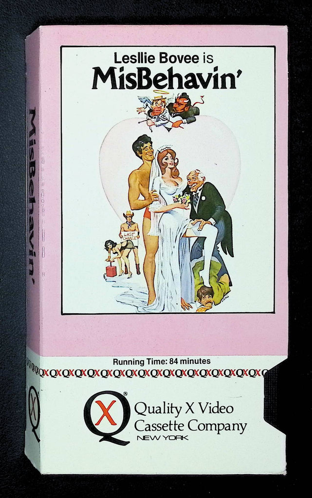 MisBehavin' Quality X VHS 1995 Lesllie Bovee 061325DMVHS2