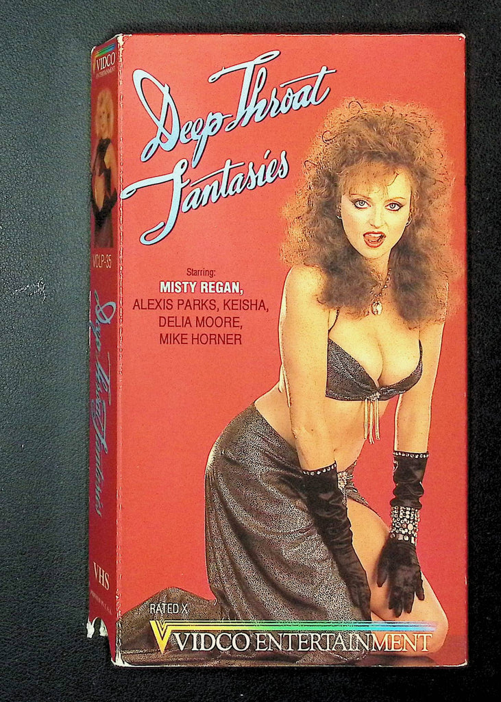 Deep Throat Fantasies Vidco VHS Misty Regan Alexis Parks 061325DMVHS2