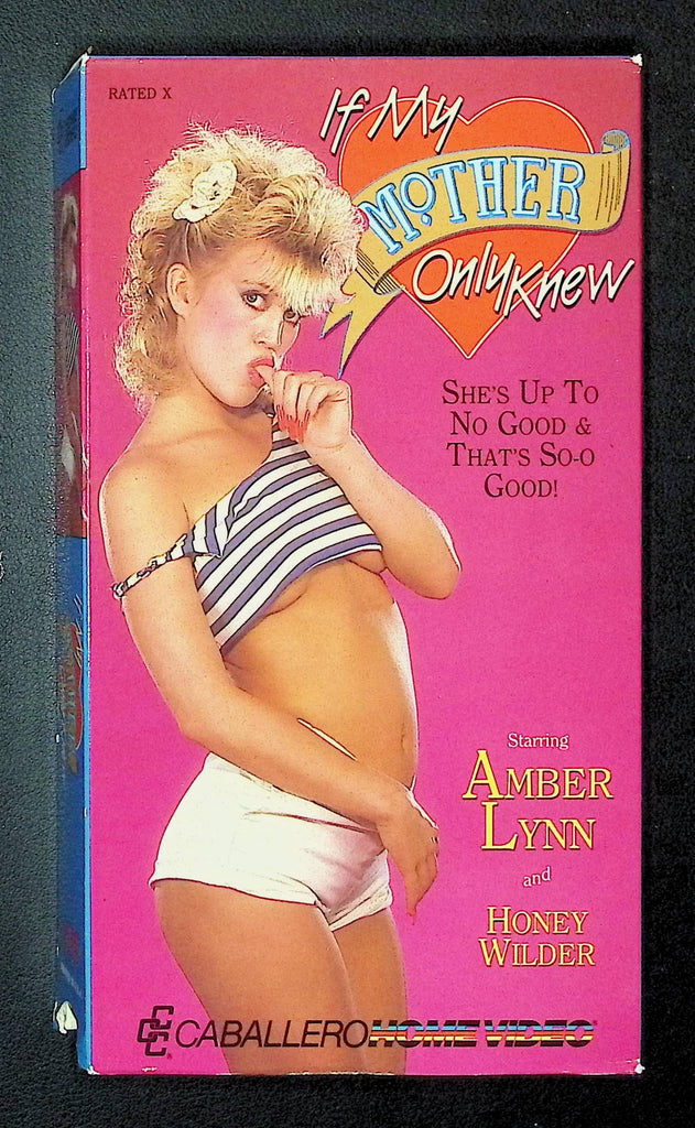 If My Mother Only Knew Caballero VHS Amber Lynn Honey Wilder 061325DMVHS2