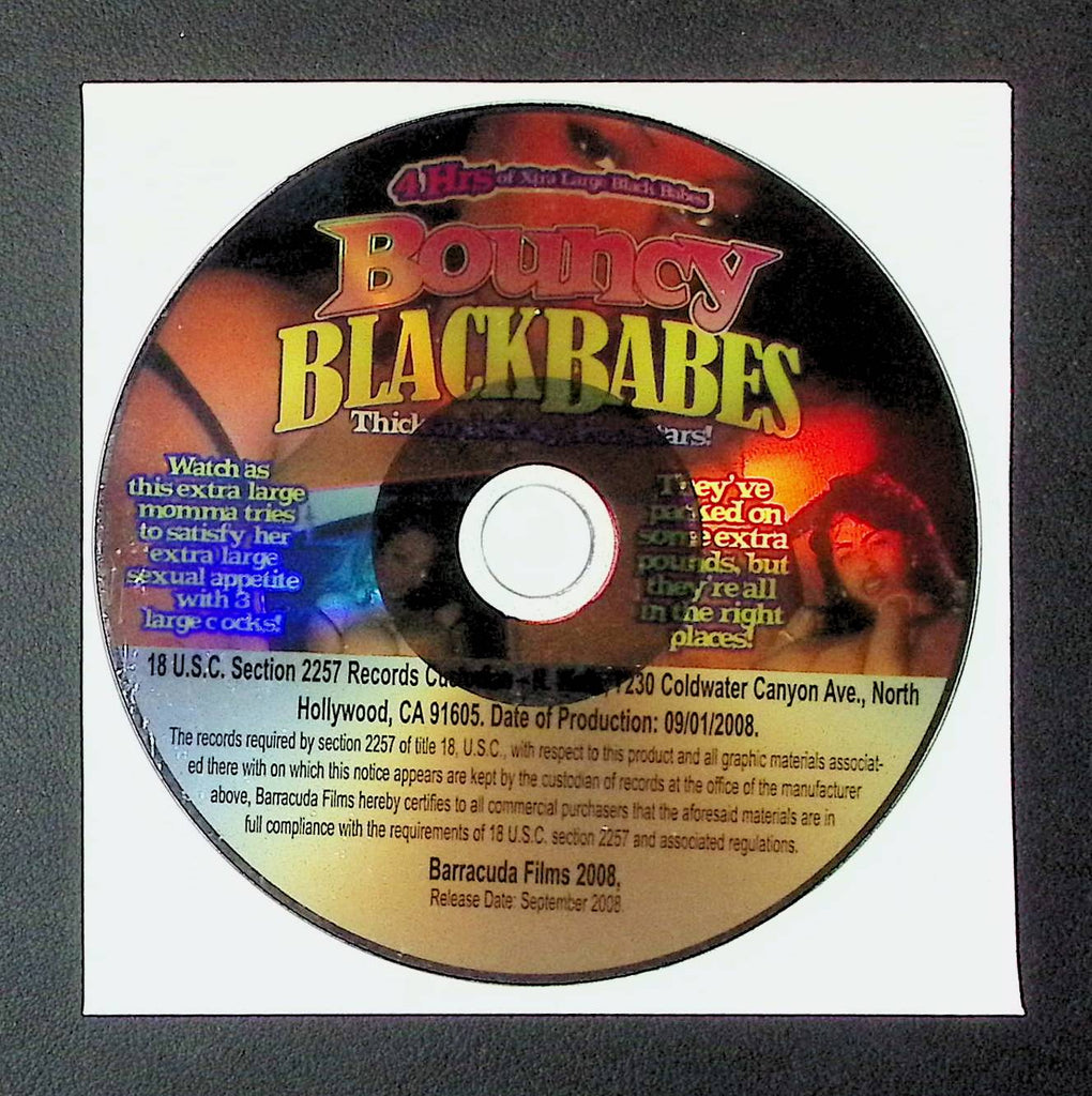 Bouncy Black Babes Barracuda DVD 2008 042925DMDVD-A25